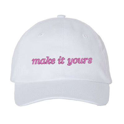 Kids Make It Yours™ Baseball Hat - United Monograms