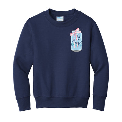Kids Make It Yours™ 'Bow Beverages' Crewneck Sweatshirt - United Monograms