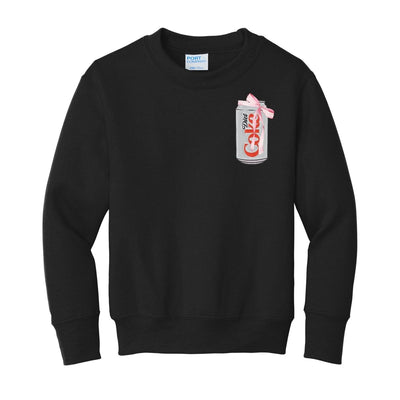 Kids Make It Yours™ 'Bow Beverages' Crewneck Sweatshirt - United Monograms