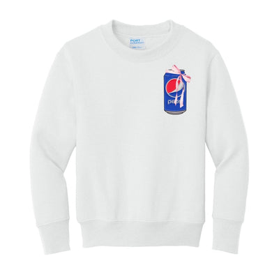 Kids Make It Yours™ 'Bow Beverages' Crewneck Sweatshirt - United Monograms