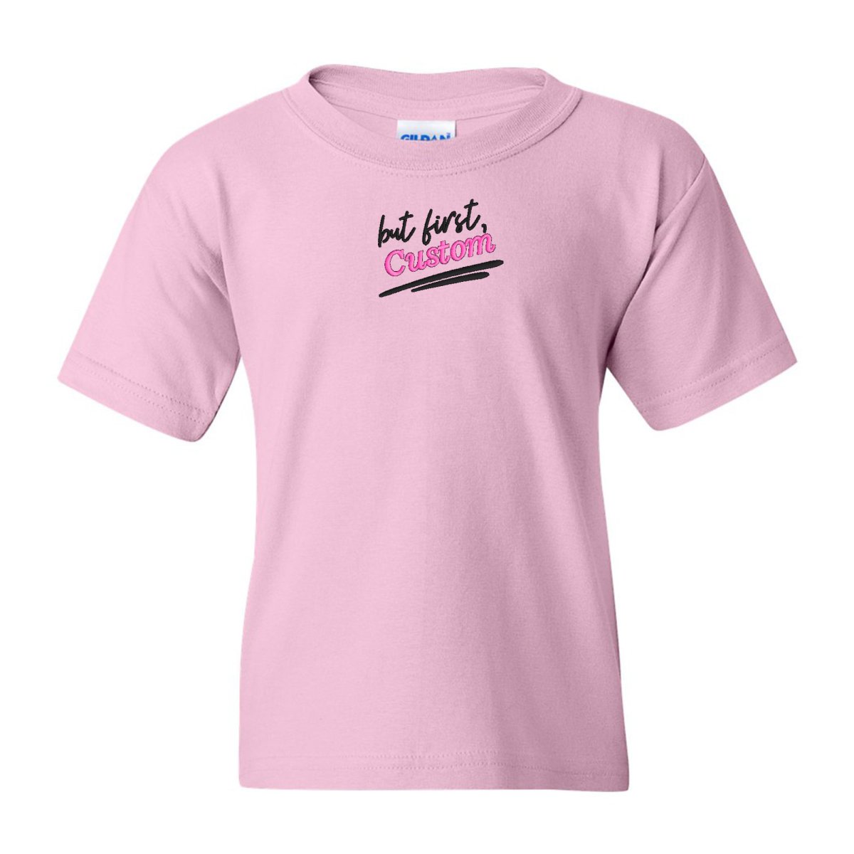 Kids Make It Yours™ 'But First' T-Shirt - United Monograms