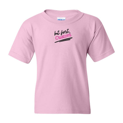 Kids Make It Yours™ 'But First' T-Shirt - United Monograms