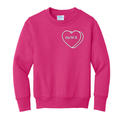 Kids Make It Yours™ 'Candy Heart' Embroidered Sweatshirt - United Monograms