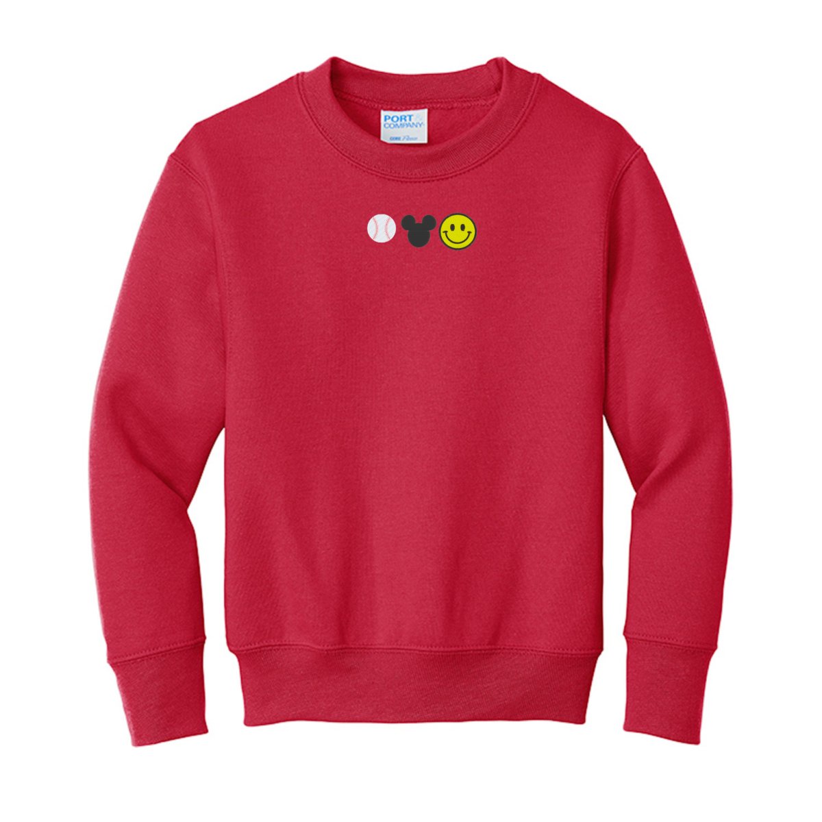 Kids Make It Yours™ 'Favorite Things Icons' Embroidered Sweatshirt - United Monograms