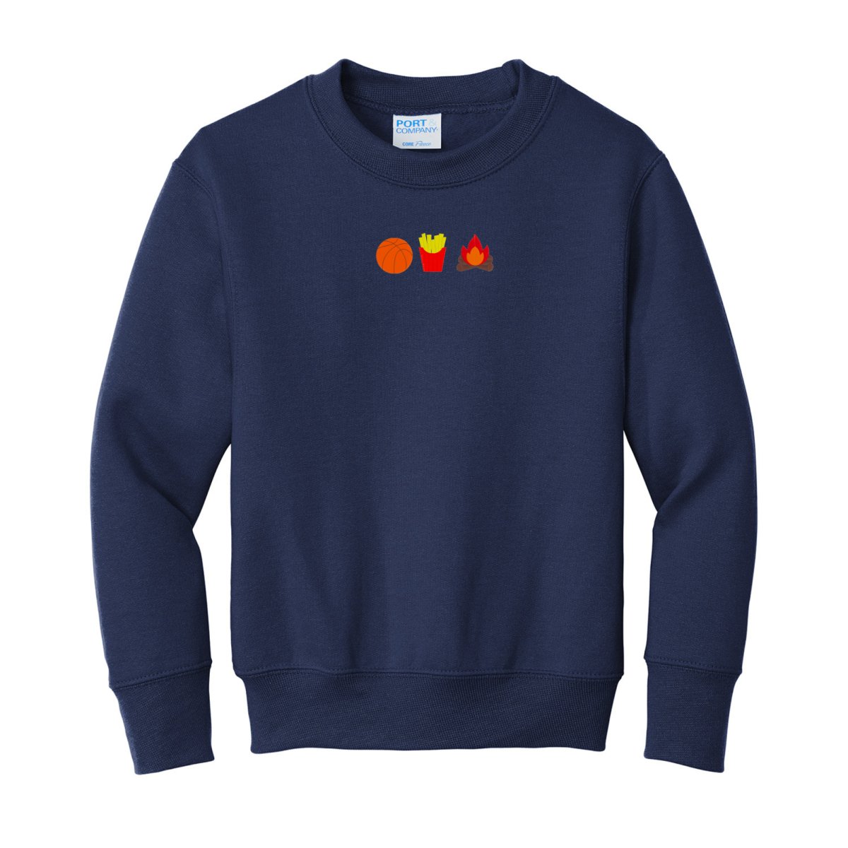 Kids Make It Yours™ 'Favorite Things Icons' Embroidered Sweatshirt - United Monograms