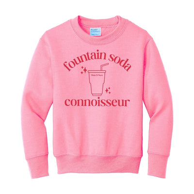 Kids Make It Yours™ 'Fountain Soda Connoisseur' Crewneck Sweatshirt - United Monograms