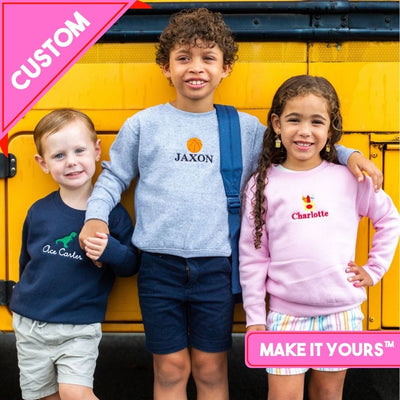 Kids Make It Yours™ Icon Crewneck Sweatshirt - United Monograms