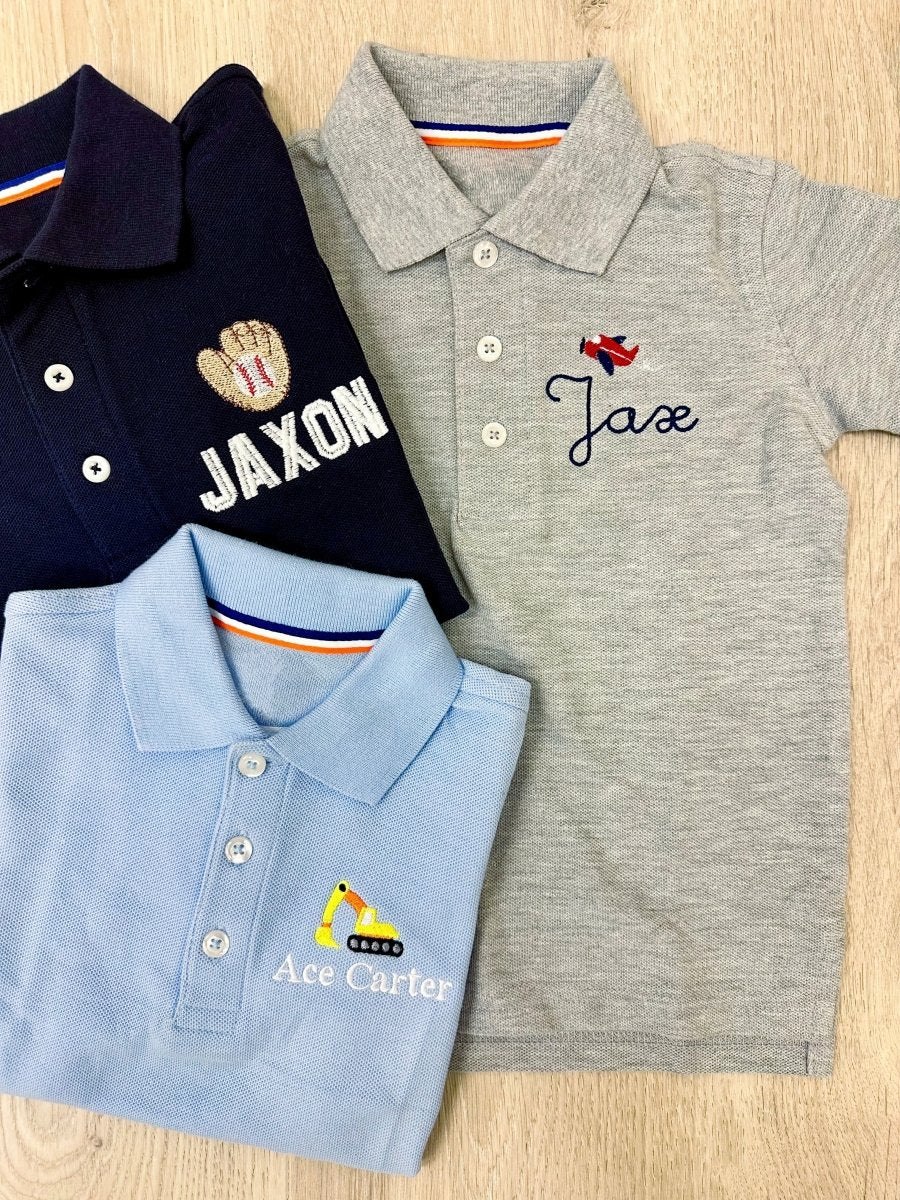 Kids Make It Yours™ Icon Polo - United Monograms
