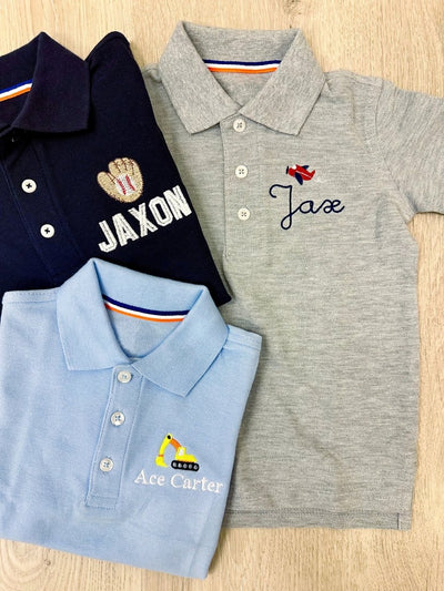Kids Make It Yours™ Icon Polo - United Monograms