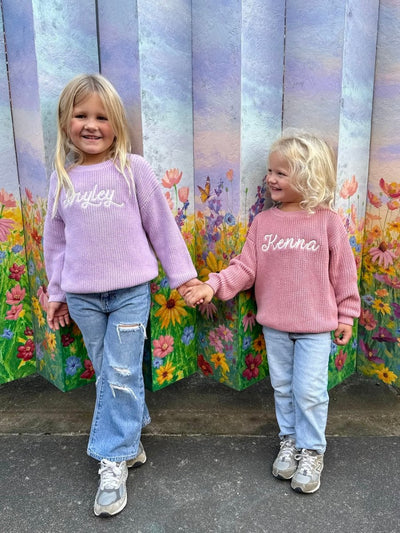 Kids Make It Yours™ Kiddo Knit Sweater - United Monograms