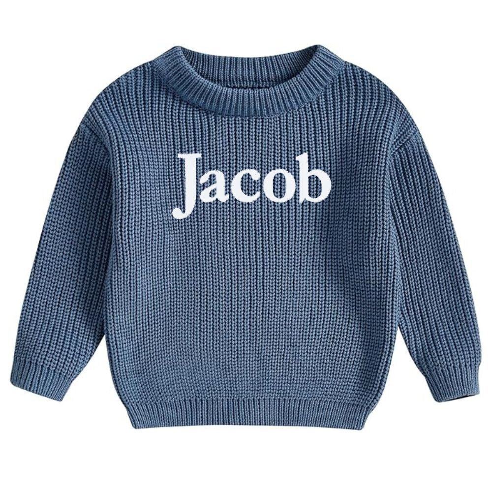Kids Make It Yours™ Kiddo Knit Sweater - United Monograms