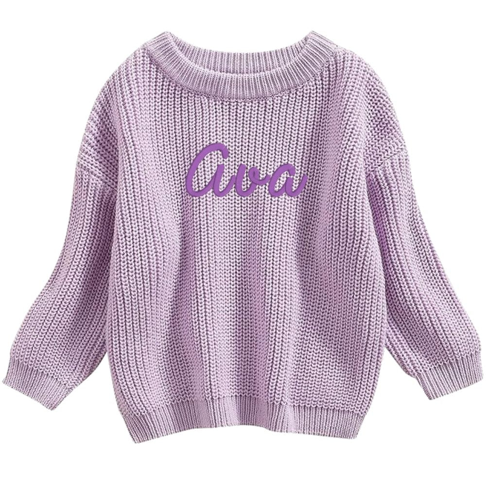 Kids Make It Yours™ Kiddo Knit Sweater - United Monograms