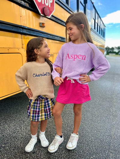 Kids Make It Yours™ Kiddo Knit Sweater - United Monograms