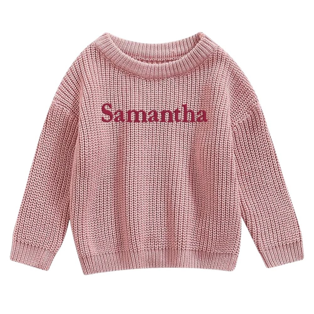 Kids Make It Yours™ Kiddo Knit Sweater - United Monograms