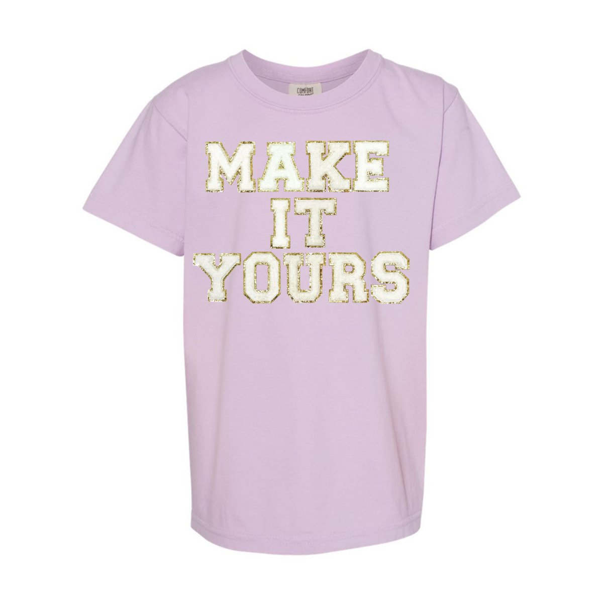 Kids Make It Yours™ Letter Patch T-Shirt - United Monograms