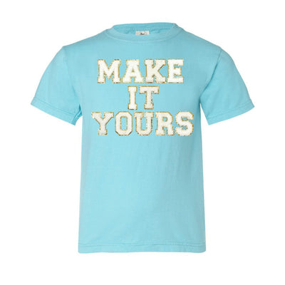 Kids Make It Yours™ Letter Patch T-Shirt - United Monograms