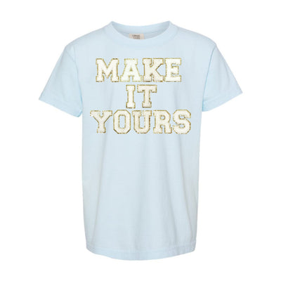 Kids Make It Yours™ Letter Patch T-Shirt - United Monograms