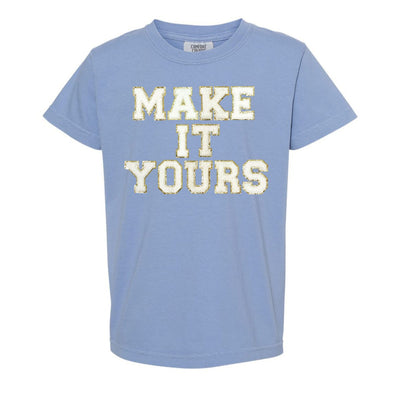 Kids Make It Yours™ Letter Patch T-Shirt - United Monograms