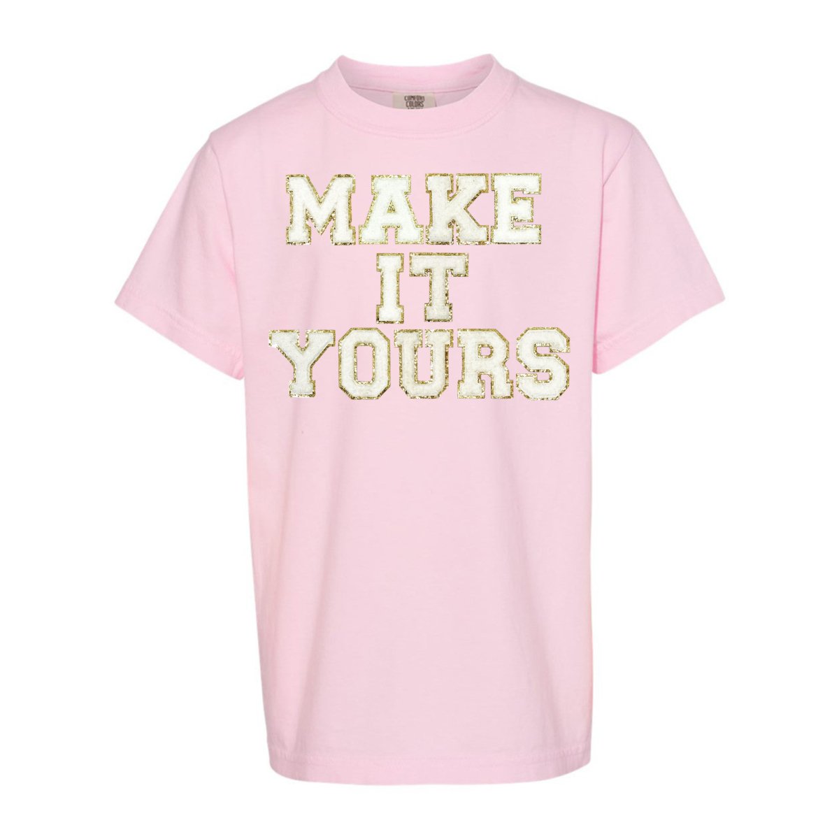 Kids Make It Yours™ Letter Patch T-Shirt - United Monograms