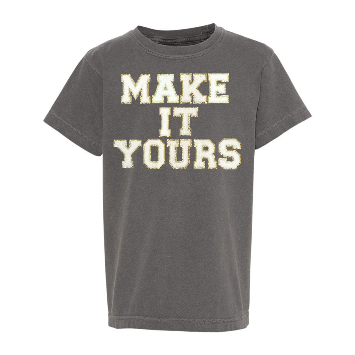 Kids Make It Yours™ Letter Patch T-Shirt - United Monograms