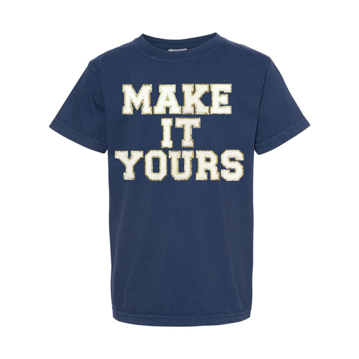 Kids Make It Yours™ Letter Patch T-Shirt - United Monograms