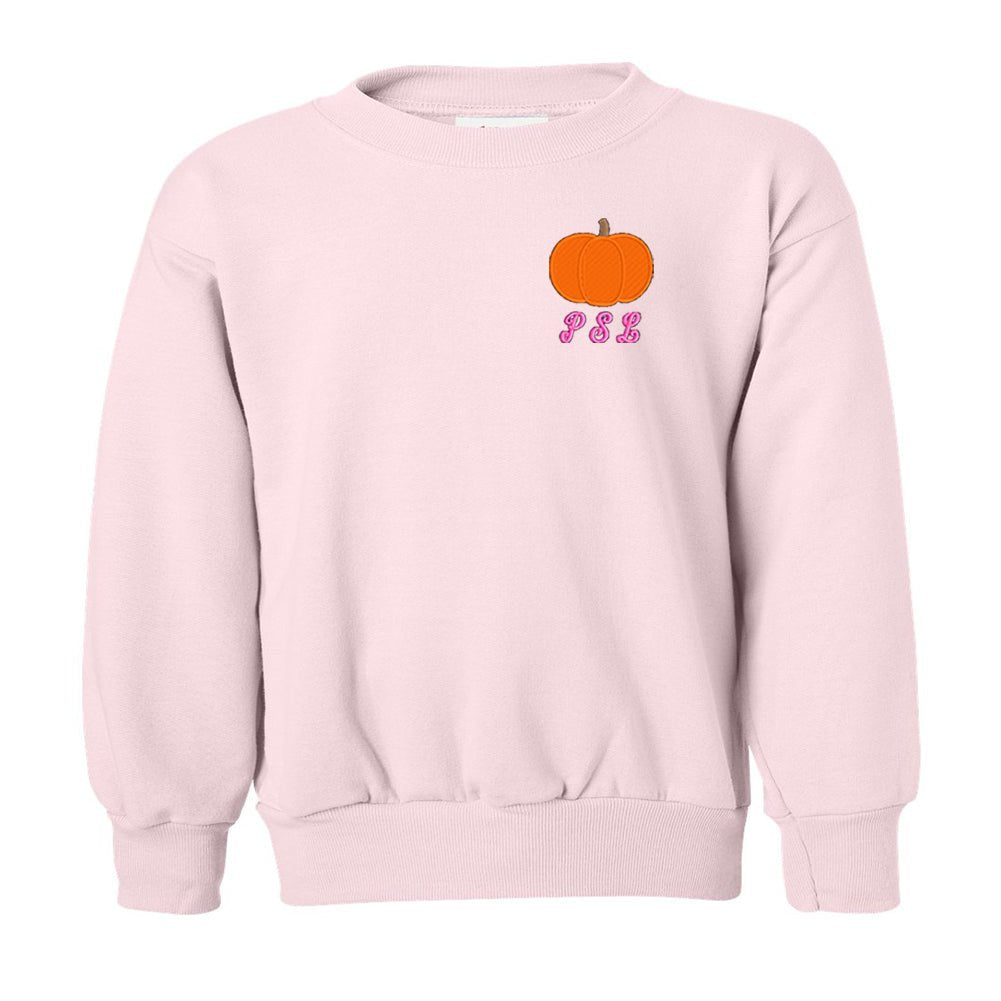 Kids Make It Yours™ Pumpkin Crewneck Sweatshirt - United Monograms