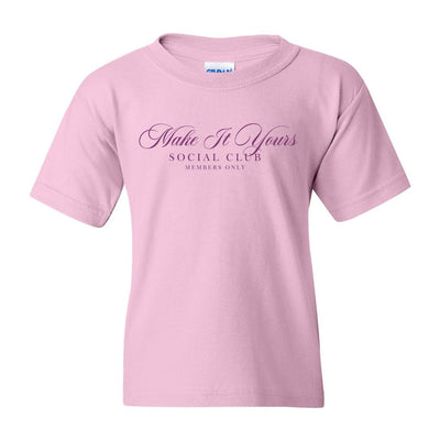 Kids Make It Yours™ 'Social Club' T-Shirt - United Monograms