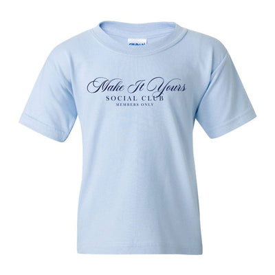 Kids Make It Yours™ 'Social Club' T-Shirt - United Monograms
