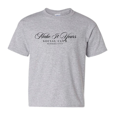 Kids Make It Yours™ 'Social Club' T-Shirt - United Monograms
