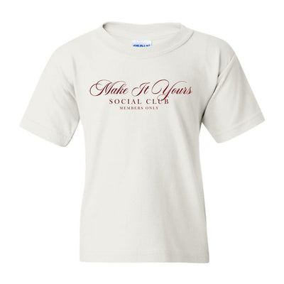 Kids Make It Yours™ 'Social Club' T-Shirt - United Monograms