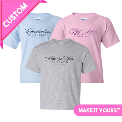 Kids Make It Yours™ 'Social Club' T-Shirt - United Monograms