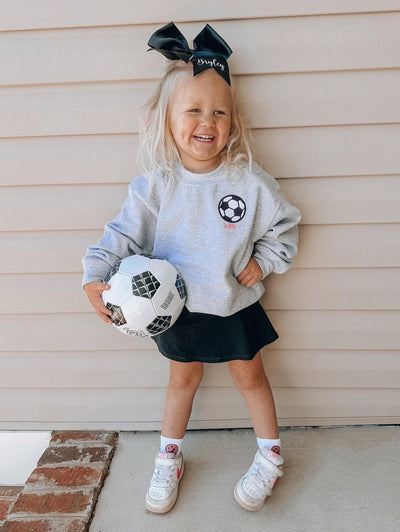Kids Make It Yours™ Sports Icon Crewneck Sweatshirt - United Monograms