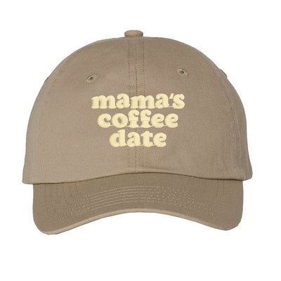 Kids 'Mama's Coffee Date' Baseball Hat - United Monograms