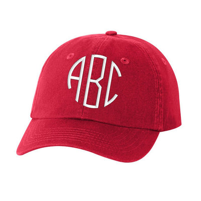 Kids Monogrammed Baseball Hat - United Monograms
