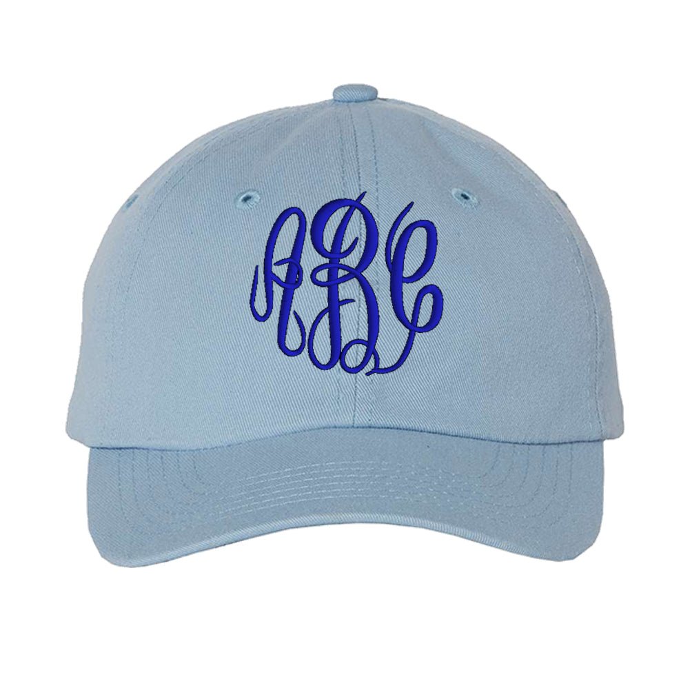 Kids Monogrammed Baseball Hat - United Monograms