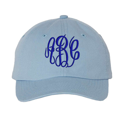 Kids Monogrammed Baseball Hat - United Monograms