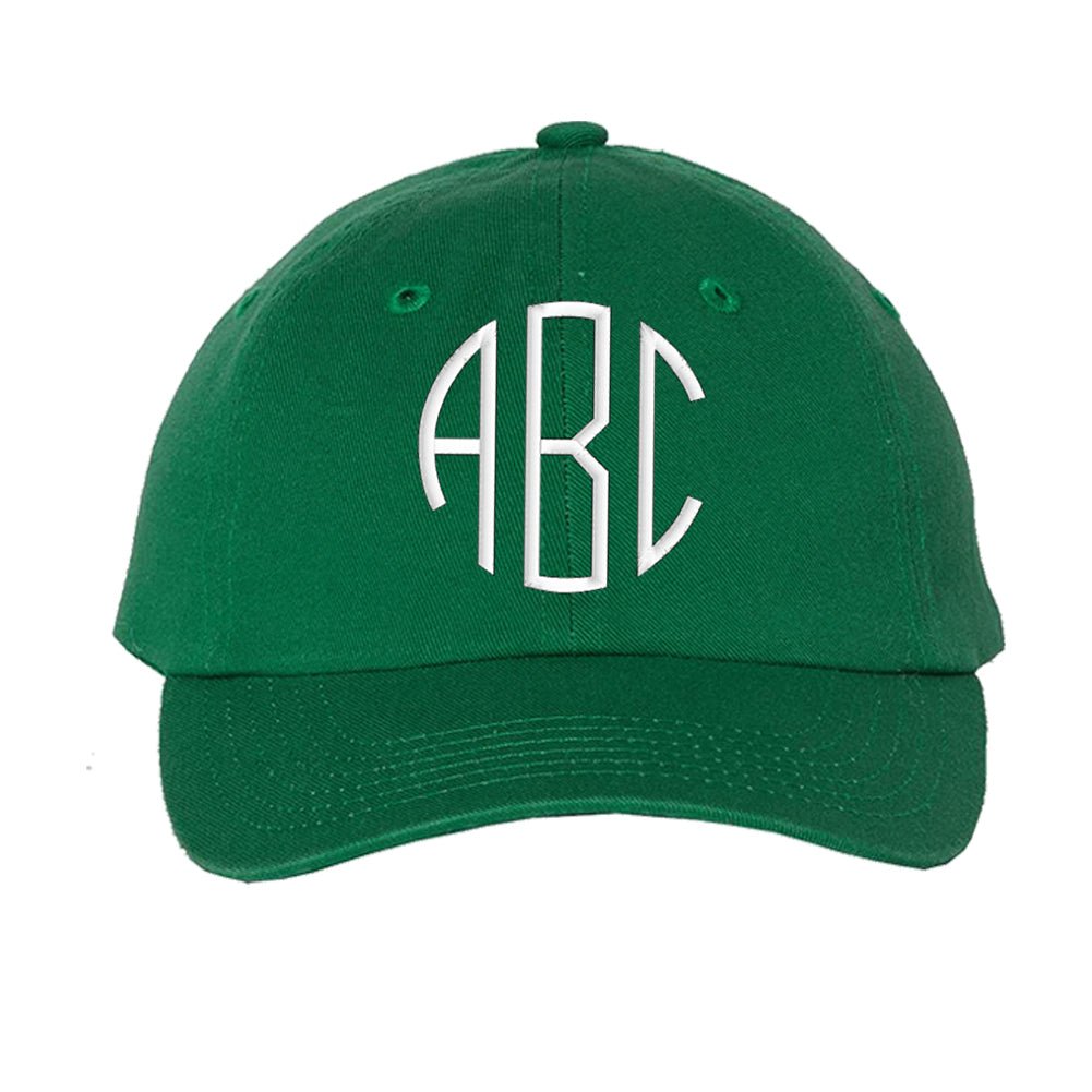 Kids Monogrammed Baseball Hat - United Monograms