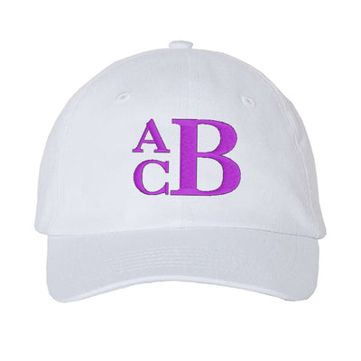 Kids Monogrammed Baseball Hat - United Monograms