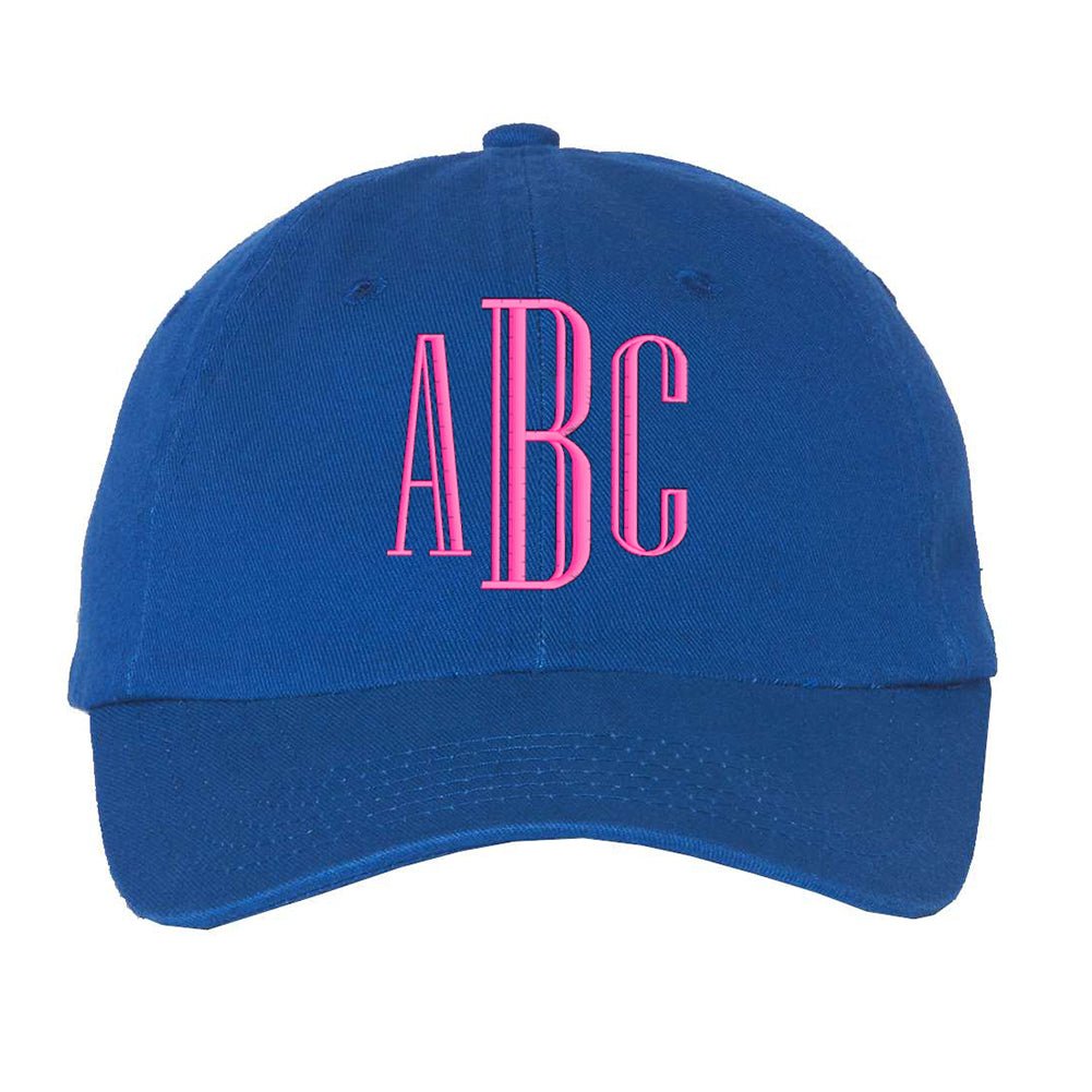 Kids Monogrammed Baseball Hat - United Monograms