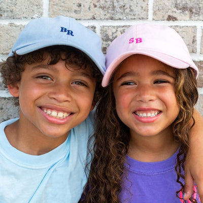 Kids Monogrammed Baseball Hat - United Monograms