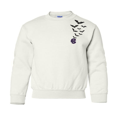 Kids Monogrammed 'Bats' Crewneck Sweatshirt - United Monograms