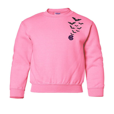 Kids Monogrammed 'Bats' Crewneck Sweatshirt - United Monograms