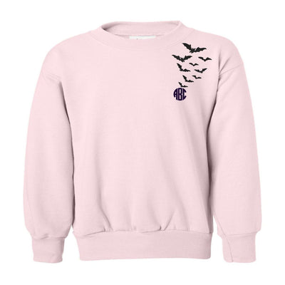 Kids Monogrammed 'Bats' Crewneck Sweatshirt - United Monograms