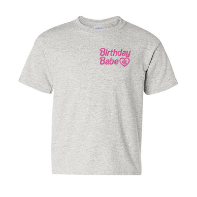 Kids Monogrammed Birthday Babe T-Shirt - United Monograms