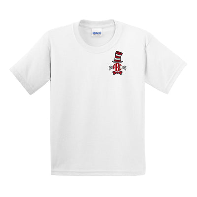 Kids Monogrammed 'Cat in the Hat' T-Shirt - United Monograms