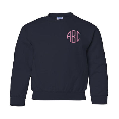 Kids Monogrammed Crewneck Sweatshirt - United Monograms