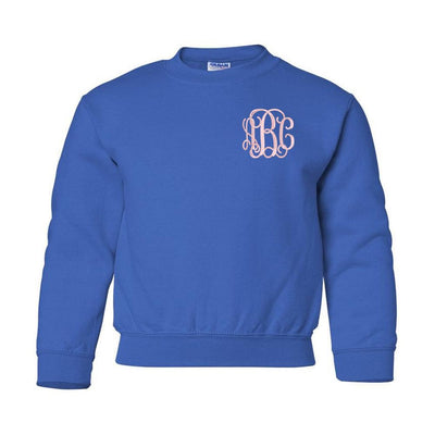 Kids Monogrammed Crewneck Sweatshirt - United Monograms