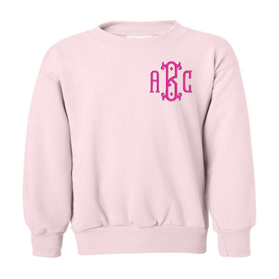 Kids Monogrammed Crewneck Sweatshirt - United Monograms