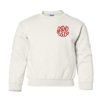 Kids Monogrammed Crewneck Sweatshirt - United Monograms