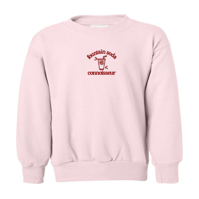 Kids Monogrammed 'Fountain Soda Connoisseur' Crewneck Sweatshirt - United Monograms